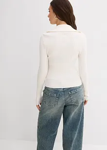 Rippshirt aus softem Viskose-Mix, bonprix