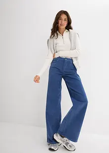 Cordhose aus elastischem Baumwoll-Mix, bonprix