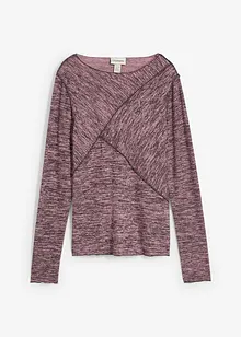 Langarmshirt aus softem Viskose-Mix, bonprix