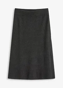 Jupe évasée en maille, bonprix