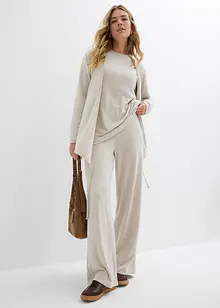 Palazzo-Hose in Strickoptik, bonprix