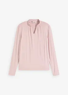 T-shirt blouse à col montant, bonprix