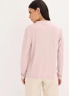 T-shirt blouse à col montant, bonprix