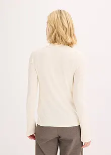 Rollkragenshirt mit dekorativen Knöpfen, bonprix