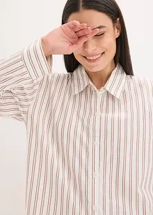 Weit geschnittener Loungewear Hausanzug aus gewebter Baumwolle, bonprix