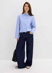 Hemdbluse aus reiner Baumwolle, bonprix