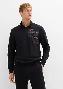 Troyer-Sweatshirt aus reiner Bio-Baumwolle, bonprix