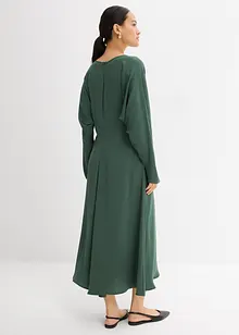 Drapiertes Midikleid, bonprix