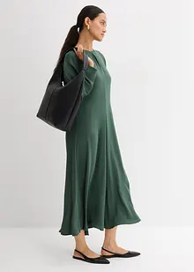 Drapiertes Midikleid, bonprix