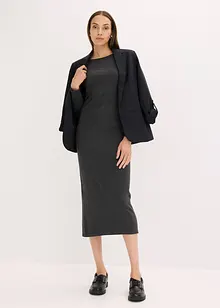 Midikleid aus weichem Kaschmir-Mix, bonprix
