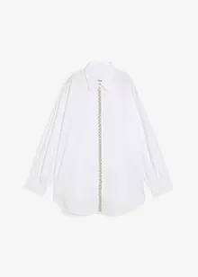 Hemdbluse mit Strass-Applikation, bonprix
