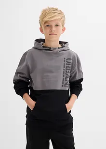 Sweat à capuche 100% coton, bonprix