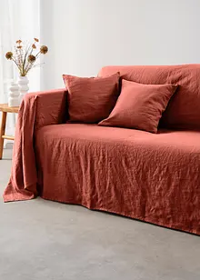 Vielseitig einsetzbarer Leinen Überwurf, bonprix