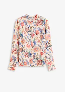 Bluse mit floralem Druck, bonprix