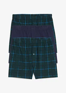 Lockere Jersey Boxershorts aus weicher Baumwolle (3er Pack), bonprix