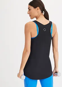 Funktions-Top mit Racerback, schnelltrocknend, bonprix