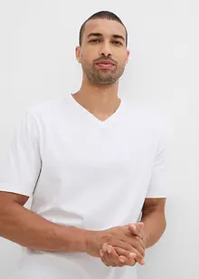 T-Shirt und 2 Pyjamaunterteile  aus reiner Bio-Baumwolle (3-tlg.Set), bonprix