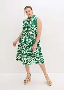 Blusenkleid aus fließender Viskose, bonprix