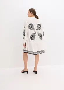 Robe-tunique en viscose texturée, bonprix