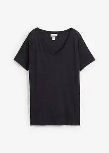 T-shirt en lin, bonprix