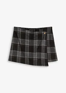 Kurzer Skort mit Schmuck-Knopf, bonprix
