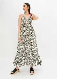 Robe longue à imprimé léopard, RAINBOW