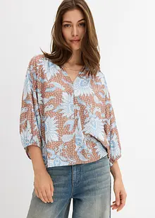 Blouse douce en viscose mélangée, bonprix
