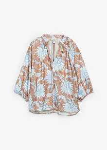 Blouse douce en viscose mélangée, bonprix
