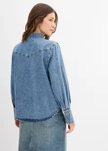 Blouse en jean, bonprix