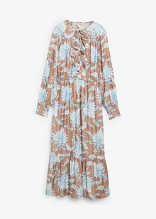 Robe longue en fine viscose mélangée, bonprix