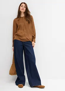Blouse en satin fluide, bonprix