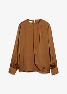 Blouse en satin fluide, bonprix