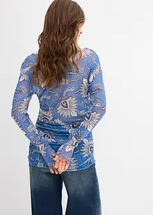 T-shirt manches longues en mesh fin, bonprix