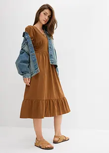 Jerseykleid aus reiner Baumwolle, bonprix