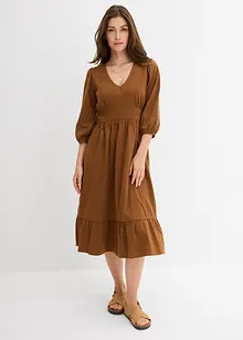 Jerseykleid aus reiner Baumwolle, bonprix