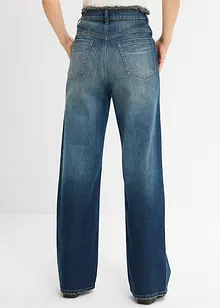 Jean droit, taille haute, bonprix