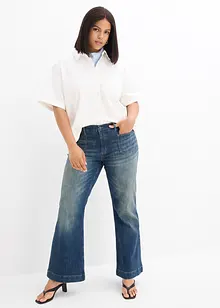 Flared-Jeans, Mid Waist, bonprix