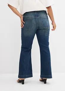 Flared-Jeans, Mid Waist, bonprix