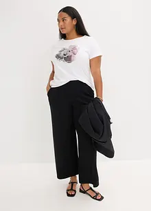 T-Shirt mit reiner Baumwolle, bonprix