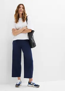 Jupe-culotte à poches et taille élastiquée, bonprix