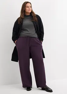 Pantalon en jersey interlock épais, bonprix