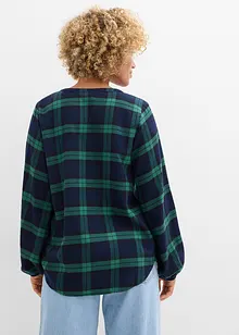 Chemisier en flanelle 100% coton, bonprix