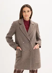 Manteau court aspect laine, bonprix