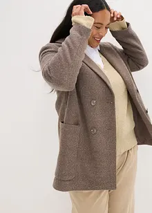 Manteau court aspect laine, bonprix