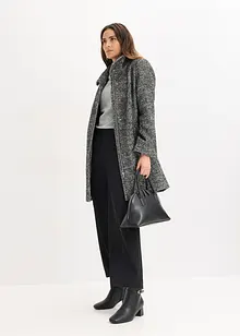 Manteau de mi-saison décontracté imitation laine, bonprix