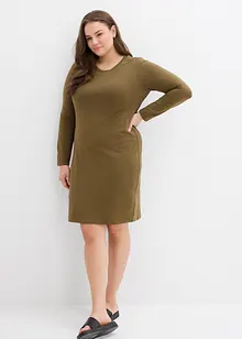 Jerseykleid aus Baumwolle mit Stretch (2er Pack), bonprix