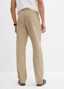 Regular Fit Twillhose aus reiner Baumwolle, Straight, bonprix