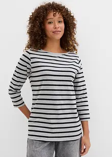 Langarmshirt mit reiner Bio-Baumwolle, bonprix