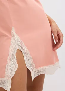 Nachthemd mit Spitze aus Bio-Baumwolle, bonprix