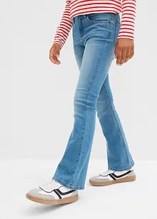 Flared-Jeans Mid Waist, bonprix